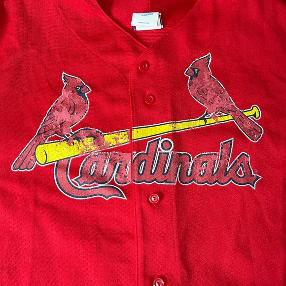 Vintage 1998 Mark McGwire Cardinals Jersey Stitched Majestic Home Run XXL RARE - Picture 11 of 13
